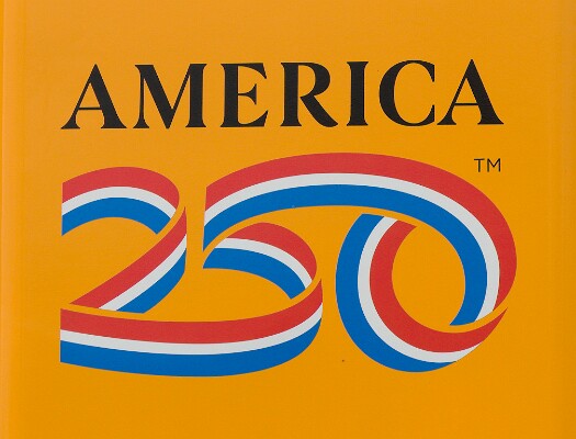 UP1776&nbsp;&lpar;SD70M&rpar; America250 Logo