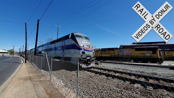 California Zephyr Number Five With AMTK164 In The Phase IV Colors, Plus A Quick Look At UP1983.