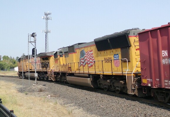UP4918&nbsp;&lpar;SD70M&rpar; - UP7227&nbsp;&lpar;C44AC&rpar;