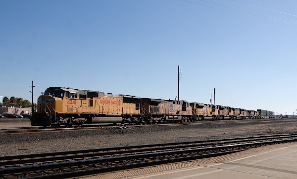 UP4341&nbsp;&lpar;SD70M&rpar; - UP5722&nbsp;&lpar;C44ACCTE&rpar; - UP8475&nbsp;&lpar;SD70ACe&rpar; - UP8828&nbsp;&lpar;SD70AH&rpar; - UP7164&nbsp;&lpar;C44ACM&rpar; - UP6197&nbsp;&lpar;C44AC&rpar; - UP6062&nbsp;&lpar;C44ACCTE&rpar; - UP7725&nbsp;&lpar;C45ACCTE&rpar;
