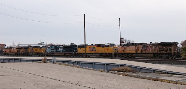 UP7840&nbsp;&lpar;C45ACCTE&rpar; - UP6227&nbsp;&lpar;C44AC&rpar; - UP1982&nbsp;&lpar;SD70ACe&rpar; - UP4354&nbsp;&lpar;SD70M&rpar; - UP5904&nbsp;&lpar;C44ACCTE&rpar;
