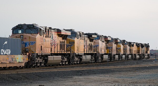 UP8634&nbsp;&lpar;SD70ACe&rpar; - UP4584&nbsp;&lpar;SD70M&rpar; - UP5955&nbsp;&lpar;C44ACCTE&rpar; - UP6312&nbsp;&lpar;C44ACM&rpar; - UP7393&nbsp;&lpar;C45ACCTE&rpar; - UP7651&nbsp;&lpar;C45ACCTE&rpar; - UP6826&nbsp;&lpar;C44AC&rpar; - UP7735&nbsp;&lpar;C45ACCTE&rpar;