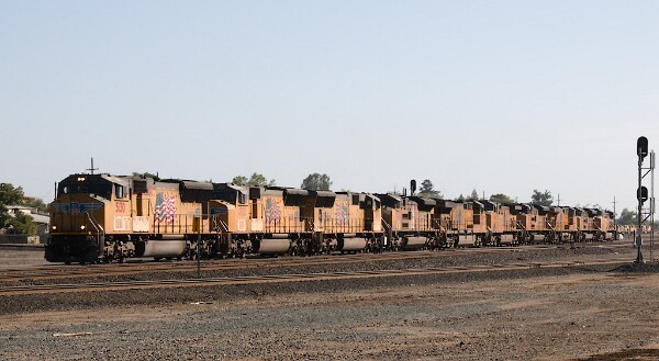 UP5130&nbsp;&lpar;SD70M&rpar; - UP4925&nbsp;&lpar;SD70M&rpar; - UP3876&nbsp;&lpar;SD70M&rpar; - UP8333&nbsp;&lpar;SD70ACe&rpar; - UP7049&nbsp;&lpar;C44ACM&rpar; - UP6161&nbsp;&lpar;C44ACM&rpar; - UP8807&nbsp;&lpar;SD70ACe&rpar; - UP7629&nbsp;&lpar;C45ACCTE&rpar; - UP9030&nbsp;&lpar;SD70AH&rpar; - UP7006&nbsp;&lpar;C44AC&rpar;