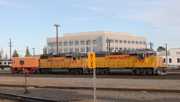 UP602&nbsp;&lpar;GP38N&rpar; - UP574&nbsp;&lpar;GP38N&rpar; - SPMW324&nbsp;Flanger Norden