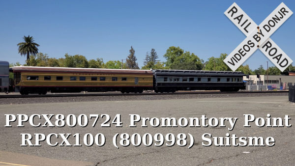 Amtrak 6 With AMTK203, Amtrak 5 With Promontory Point & Suitsme, A Z-Train, 2 Grain Trains, & More. A Video From My YouTube Channel.