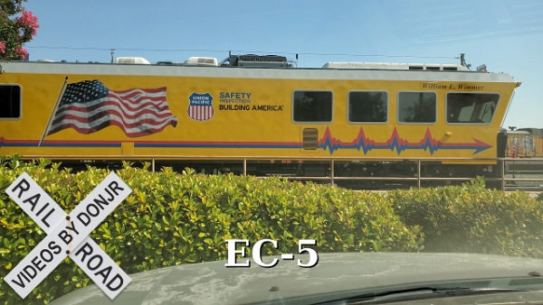 EC-5 Geometry Car, Amtrak 5, A Z-Train, "Everybody Loves The Rocket," A Mother & Slug, & More. A Video From My YouTube Channel.